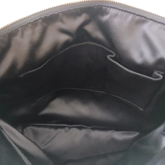 COACH Poppy Daisy Liquid Glass Tote High Shine Patent Leather 17x12 Y2K Style - Picture 5 of 9